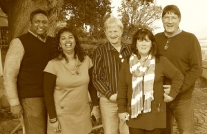 The principles to the Stowe Share Sale Agreement: Maveshan Tandree, Cheryl Tandree, Steve Owen, Barbara-Anne Day-Stander, Henk Stander
